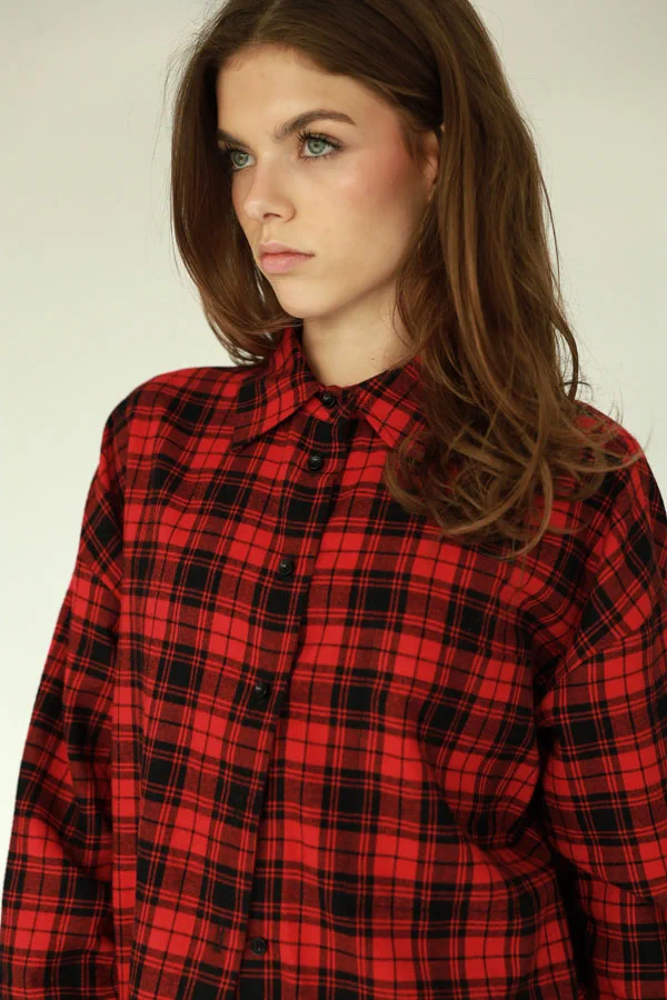 Koszula CHUNKY czerwony 07 Koszula CHUNKY czerwony 07