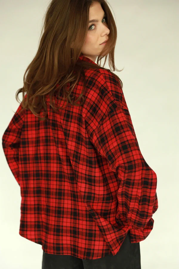 Koszula CHUNKY czerwony 26 Koszula CHUNKY czerwony 26