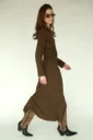 Sukienka LOU brazowy 08