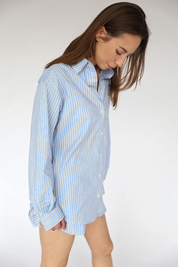 Koszula-BOYFRIEND-CLASSIC-olgaJAHR-niebieska-kolorowy-pasek-bawelna-2439 Koszula-BOYFRIEND-CLASSIC-olgaJAHR-niebieska-kolorowy-pasek-bawelna-2439
