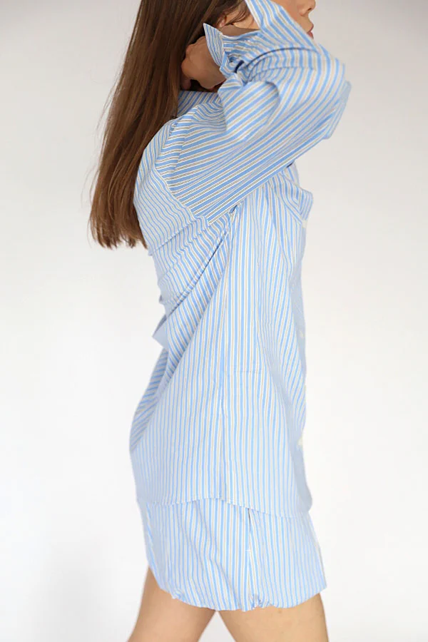 Koszula-BOYFRIEND-CLASSIC-olgaJAHR-niebieska-kolorowy-pasek-bawelna-2452 Koszula-BOYFRIEND-CLASSIC-olgaJAHR-niebieska-kolorowy-pasek-bawelna-2452