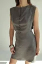 sukienka tessa olgajahr szary cupro jedwab 3