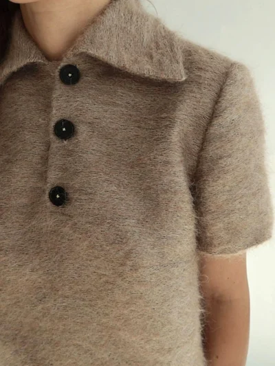 sweter diana olgajahr bezowa welna kaszmir 1