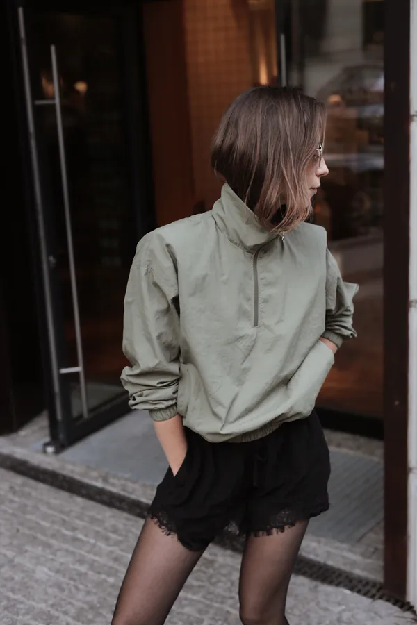 Bluza-ISLA-olgaJAHR-oliwkowy-ortalion-04 bluza isla olgajahr oliwkowy ortalion 04